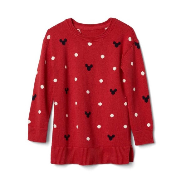 Baby Gap Disney Baby Mickey and Dot Sweater Tunic - Picture 1 of 7